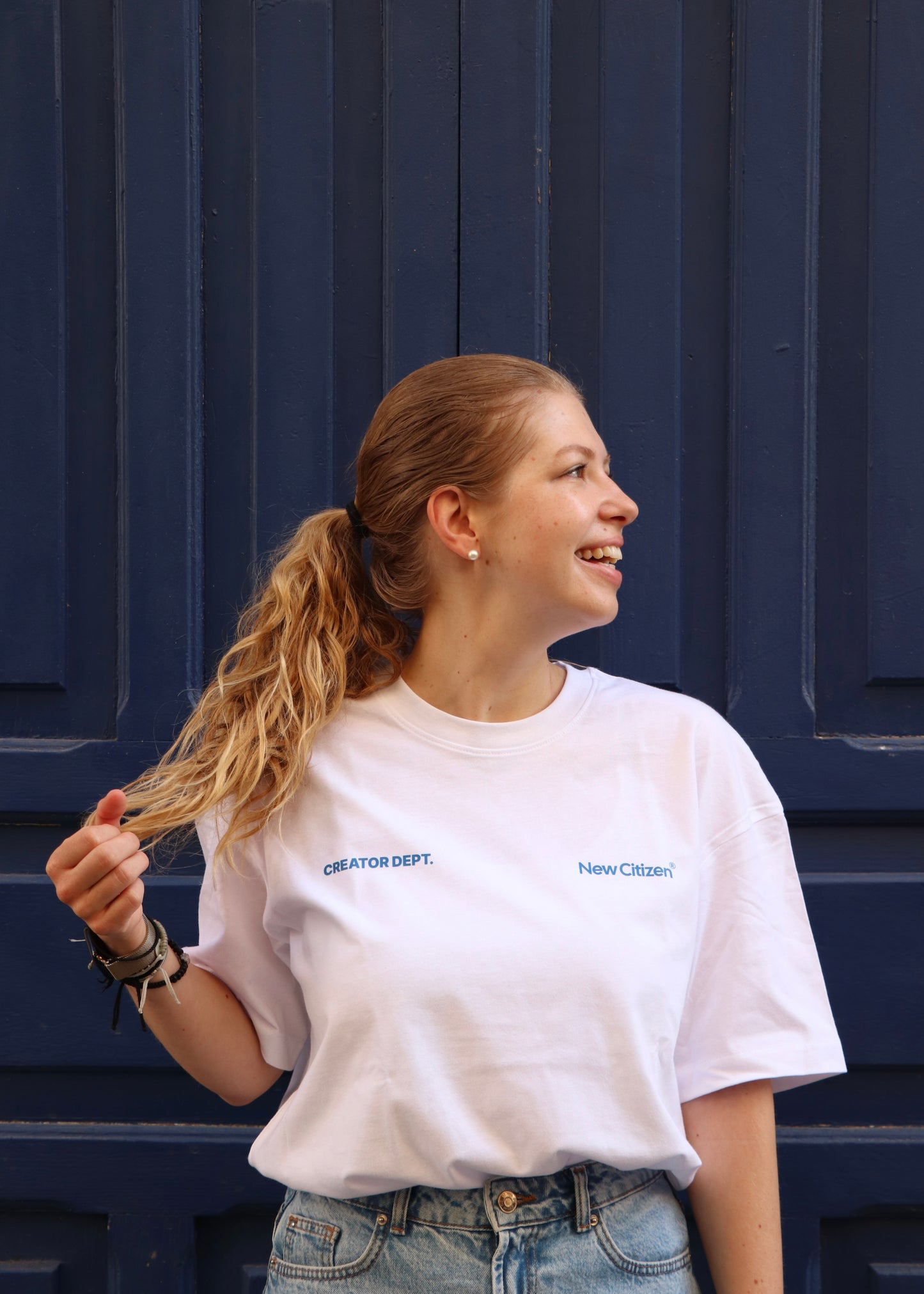 Create The Life You Always Wanted – Camiseta Oversize Blanca - New Citizen