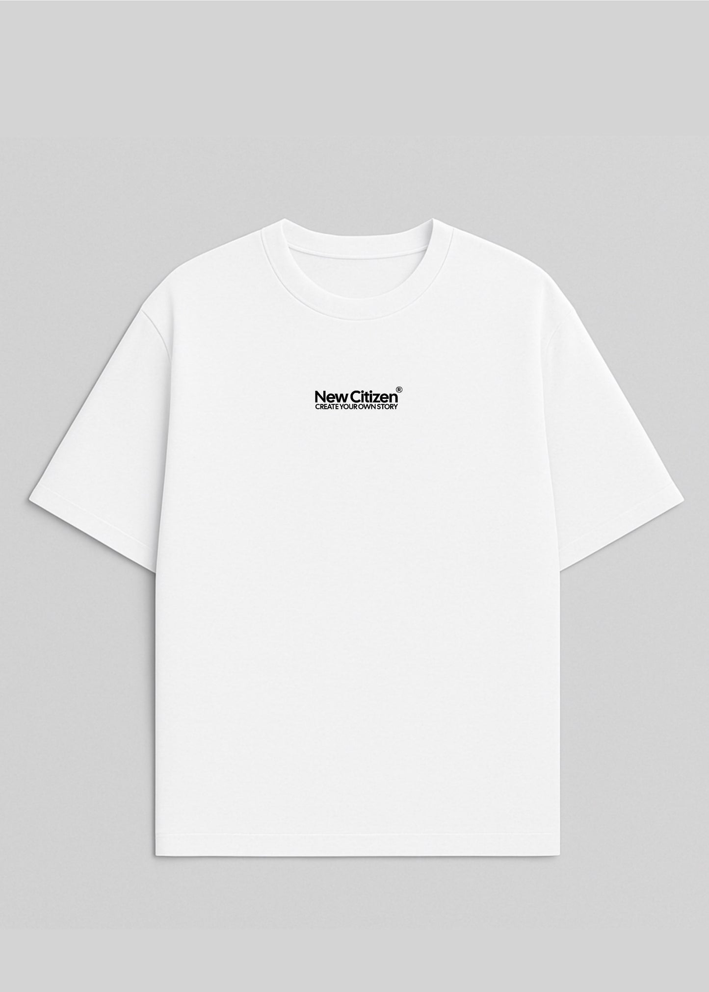 Básico New Citizen - Camiseta Oversize Blanca - New Citizen