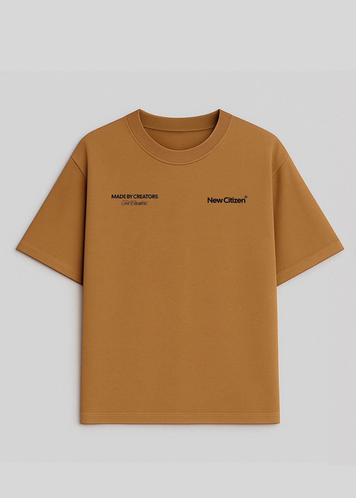 CEO Of My Own Narrative – Camiseta Oversize Camel - New Citizen