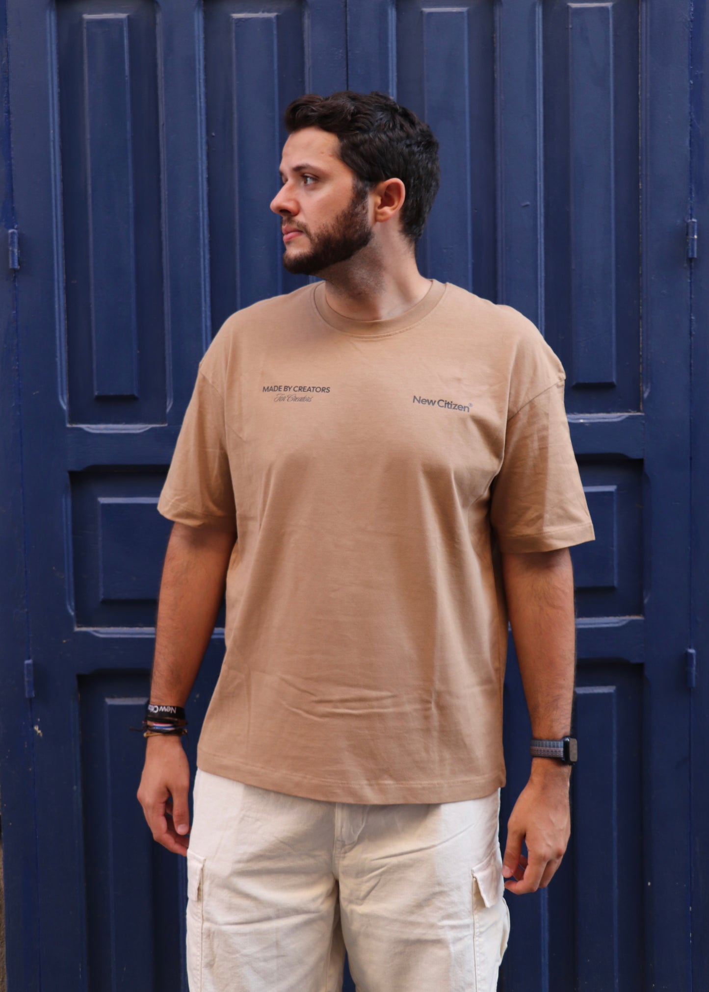 CEO Of My Own Narrative – Camiseta Oversize Camel - New Citizen