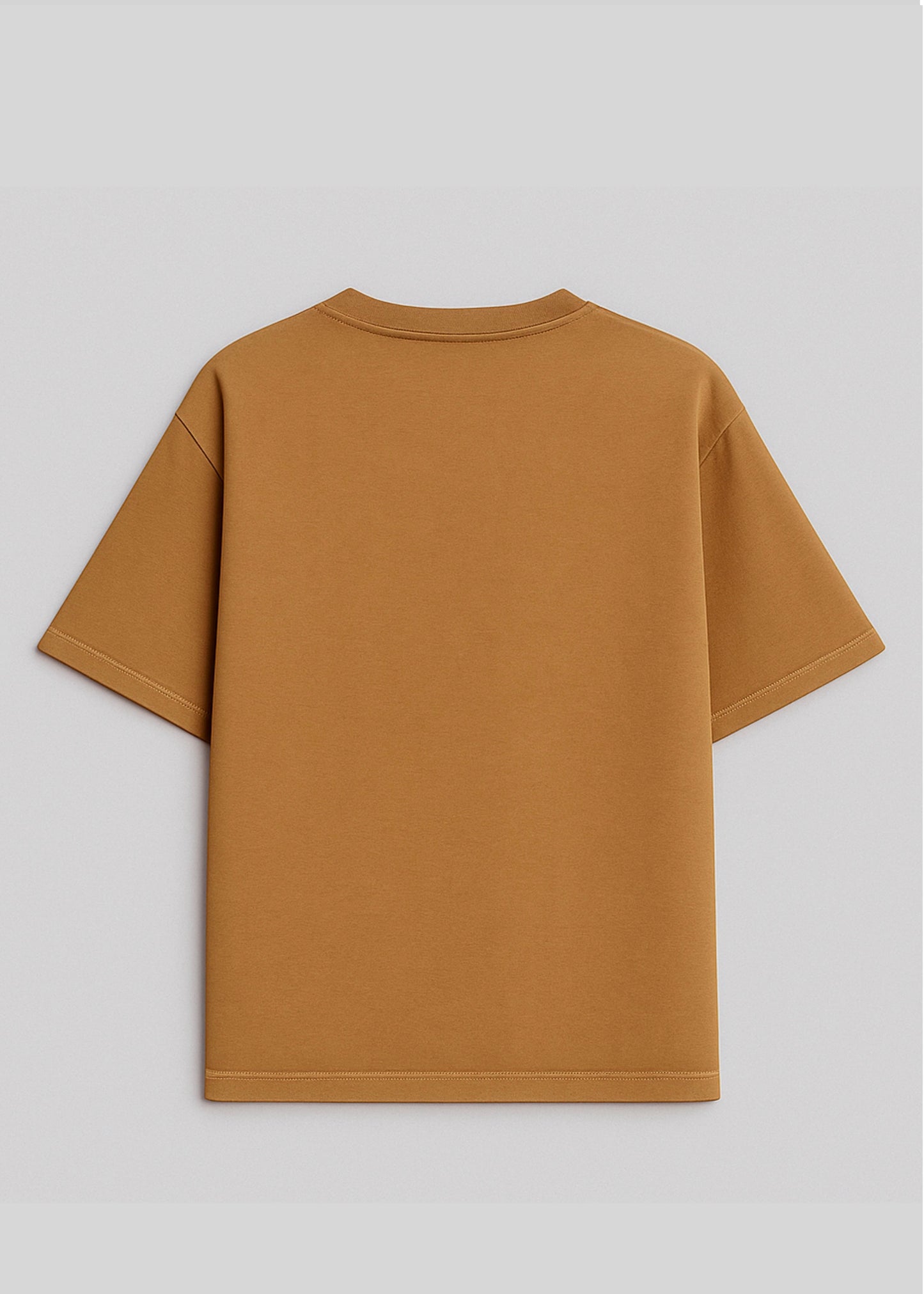 Básico New Citizen - Camiseta Oversize Camel - New Citizen