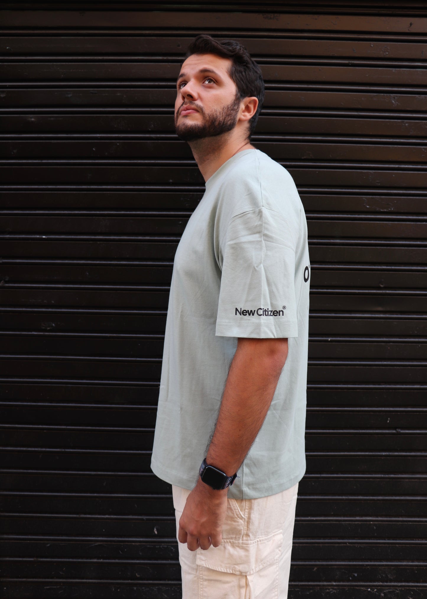 Fear Of Dying With Regrets - Camiseta Oversize Pistacho - New Citizen