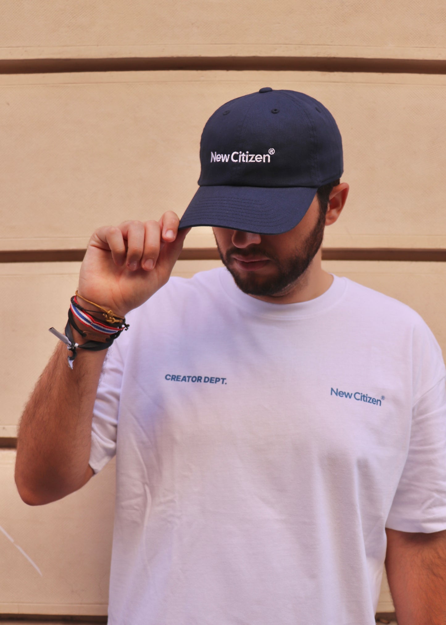 CYOS - Gorra Azul Marino con Bordado - New Citizen