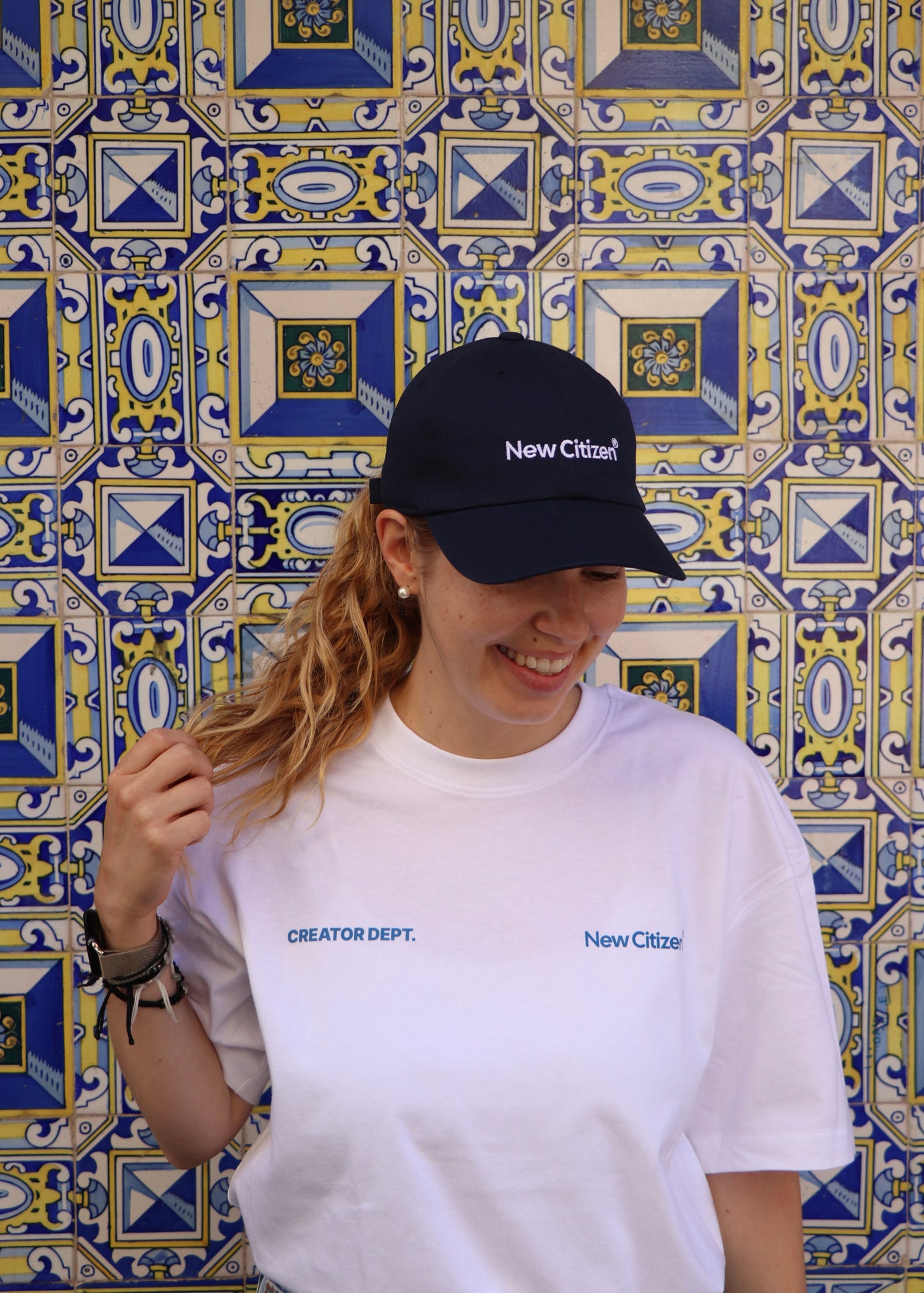 CYOS - Gorra Azul Marino con Bordado - New Citizen