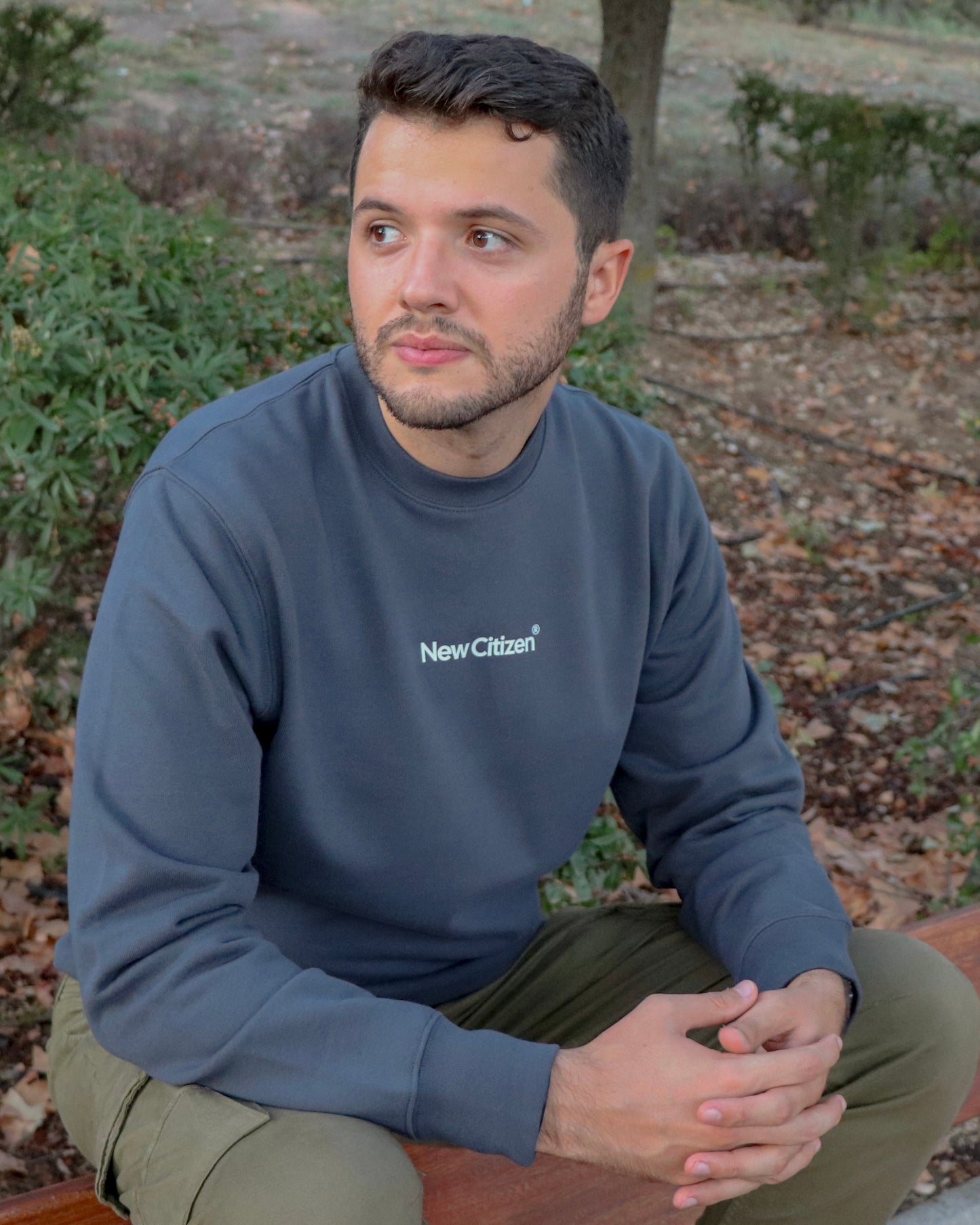 Live More Fear Less – Sudadera Azul Marino Unisex - New Citizen