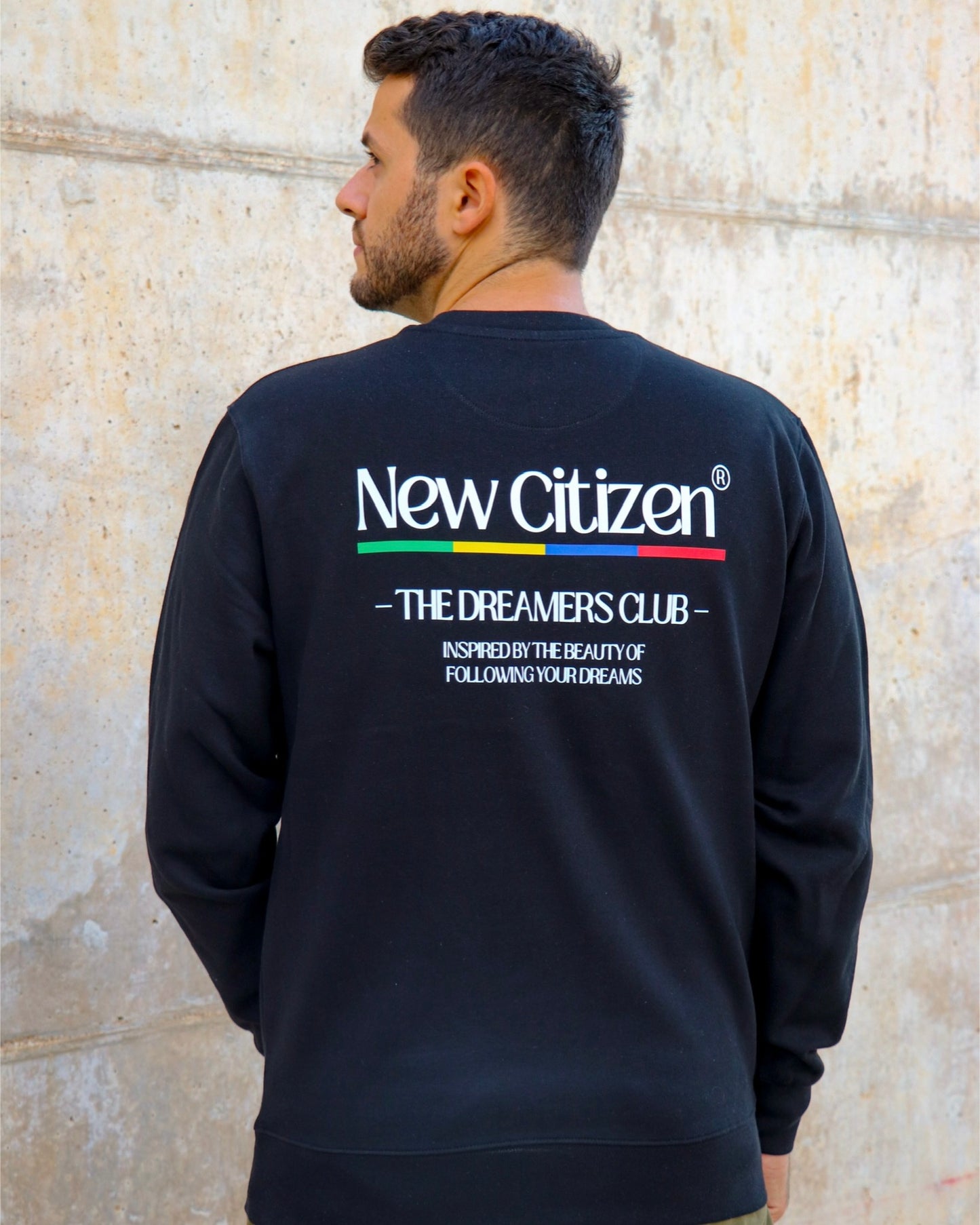 The Dreamers Club – Sudadera Negra Unisex - New Citizen