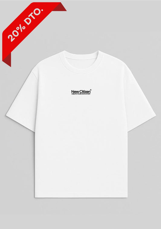 Camiseta Oversize Blanca - Básico CYOS