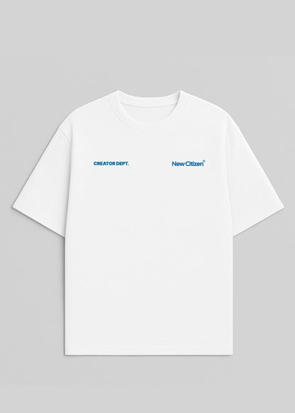 Create The Life You Always Wanted – Camiseta Oversize Blanca - New Citizen