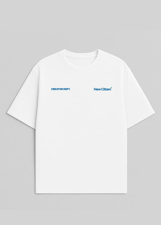 Create The Life You Always Wanted – Camiseta Oversize Blanca - New Citizen
