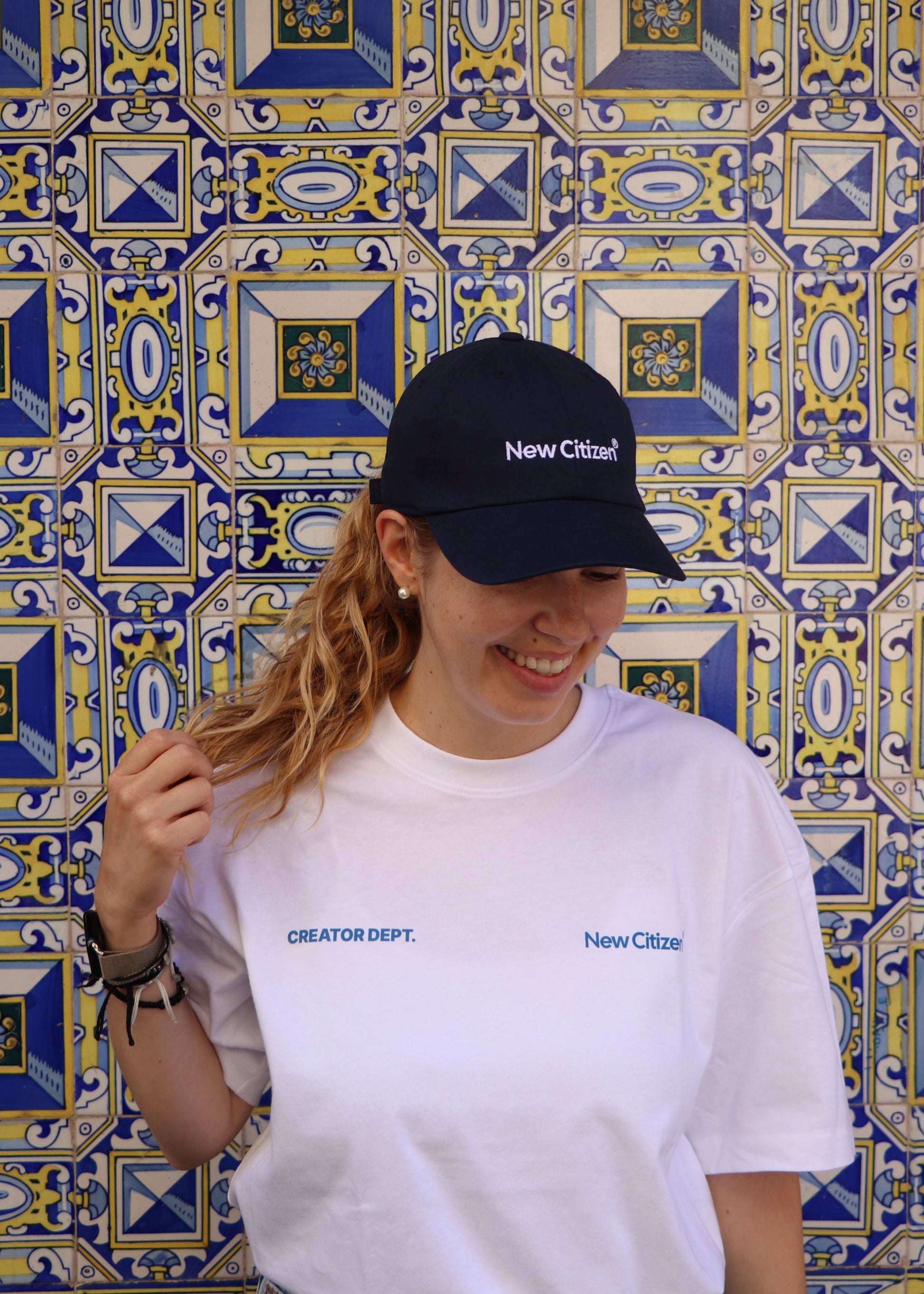 CYOS - Gorra Azul Marino con Bordado - New Citizen