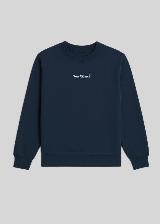 Live More Fear Less – Sudadera Azul Marino Unisex - New Citizen