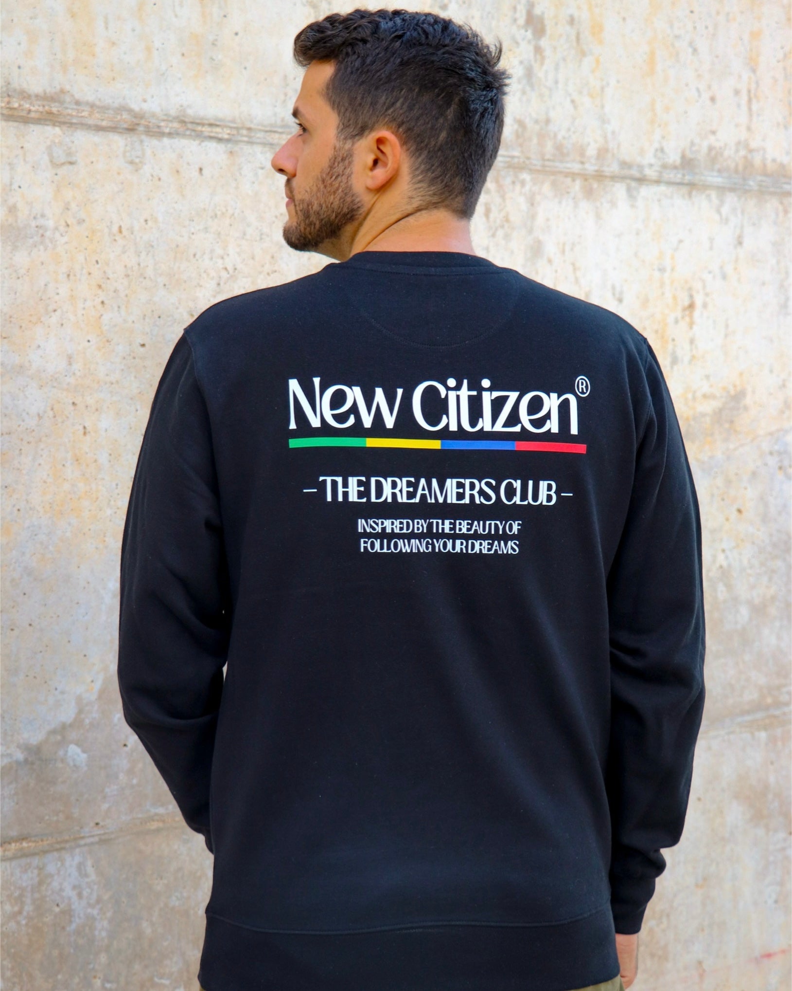 The Dreamers Club – Sudadera Negra Unisex - New Citizen