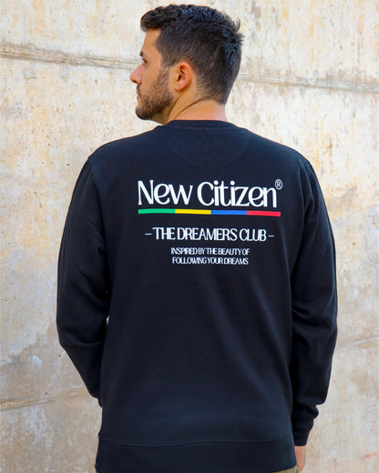 The Dreamers Club – Sudadera Negra Unisex - New Citizen